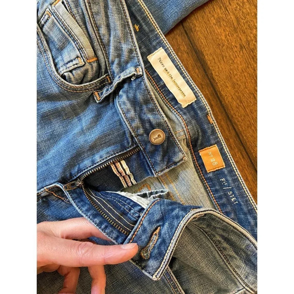 Anthropologie Pilcro and the Letterpress Light Wash Denim Skinny Jeans Size 28 - Picture 5 of 10